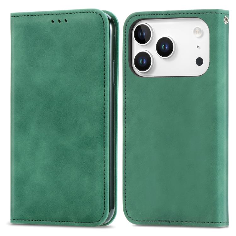 Retro Skin Feel Magnetic Flip Leather Phone Case