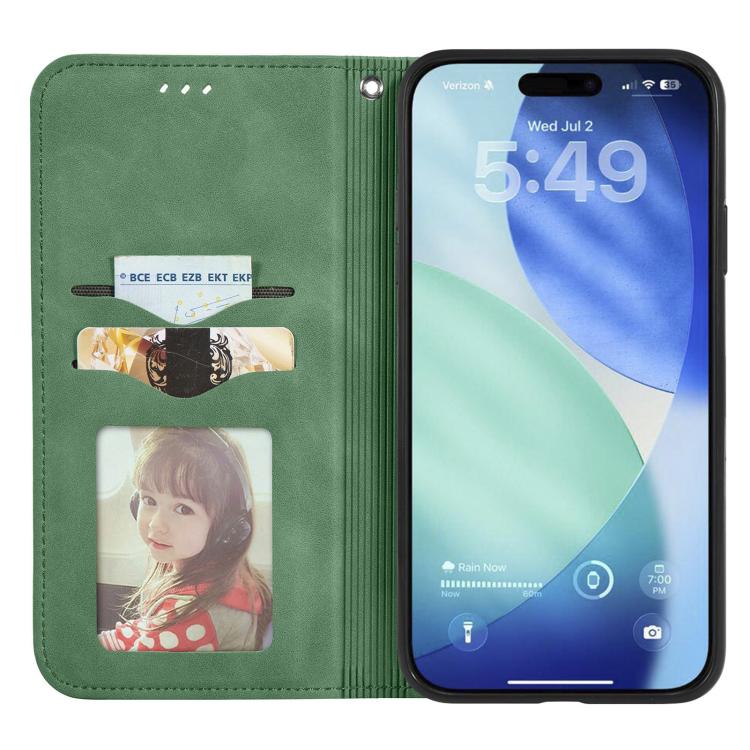 Retro Skin Feel Magnetic Flip Leather Phone Case