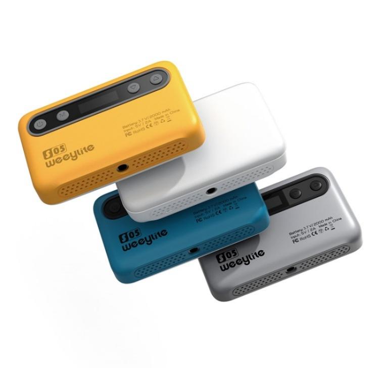 Weeylite S05 Portable App Control Phone Fill Lamp Video Live Streaming Photography RGB Full Color Fill Light