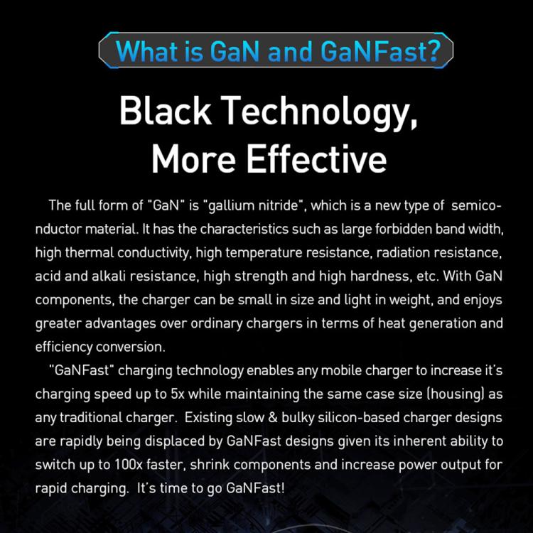 PD41 GaN PD 45W + USB Charger with USB-C to USB-C / 8 Pin Data Cable for iPhone, UK Plug