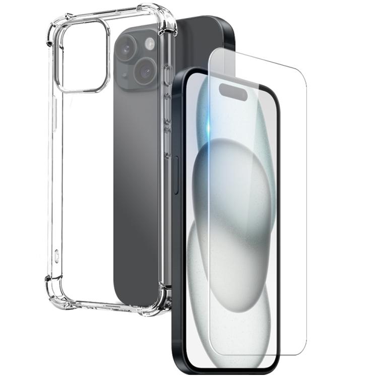 NORTHJO 2 in 1 TPU Airbag Shockproof Phone Case with Screen Film