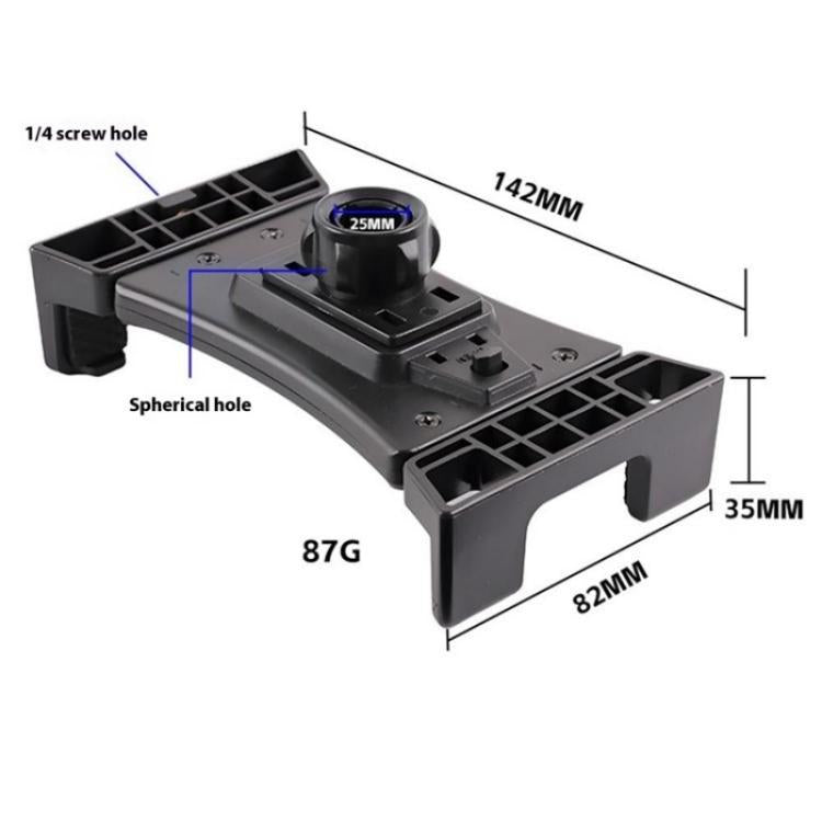 B049 Ball Head Large Tablet Mount Clamp Multifunctional Universal Phone Tablet Holder