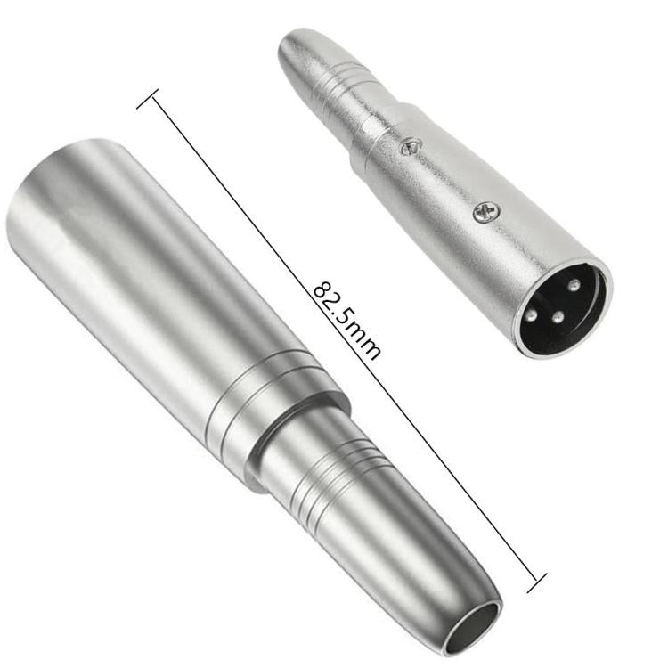 JUNSUNMAY XLR Male to 6.35mm Female Audio Adapter