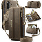 CaseMe C39 RFID Blocking Zipper Wallet Leather Phone Case with Crossbody Strap, For Galaxy S26 FE 5G, For Samsung Galaxy S26+ 5G, For Samsung Galaxy S26 Ultra 5G, For Samsung Galaxy S26 5G, For Samsung Galaxy A57 5G, For Samsung Galaxy S25 FE 5G       ...