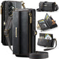 CaseMe C39 RFID Blocking Zipper Wallet Leather Phone Case with Crossbody Strap, For Galaxy S26 FE 5G, For Samsung Galaxy S26+ 5G, For Samsung Galaxy S26 Ultra 5G, For Samsung Galaxy S26 5G, For Samsung Galaxy A57 5G, For Samsung Galaxy S25 FE 5G       ...