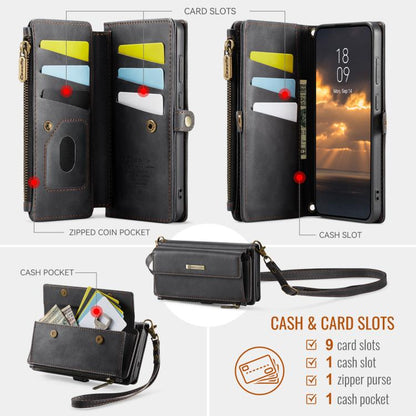 CaseMe C39 RFID Blocking Zipper Wallet Leather Phone Case with Crossbody Strap, For Galaxy S26 FE 5G, For Samsung Galaxy S26+ 5G, For Samsung Galaxy S26 Ultra 5G, For Samsung Galaxy S26 5G, For Samsung Galaxy A57 5G, For Samsung Galaxy S25 FE 5G       ...