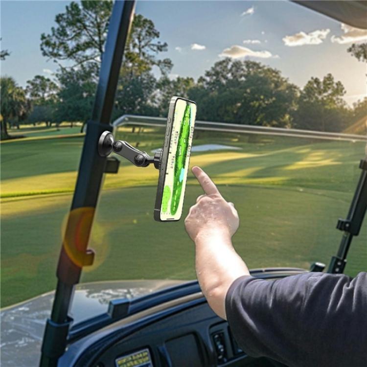 X036 Dual Magnetic MagSafe Lazy Phone Holder for Gym Equipment