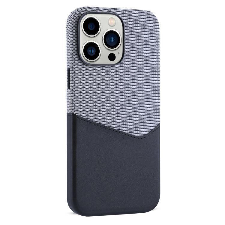 Kalebol Cloth Textue Stitching Card Slot Magnetic Phone Case