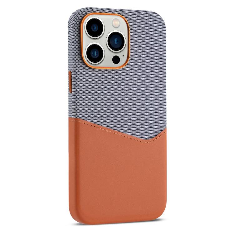 Kalebol Cloth Textue Stitching Card Slot Magnetic Phone Case