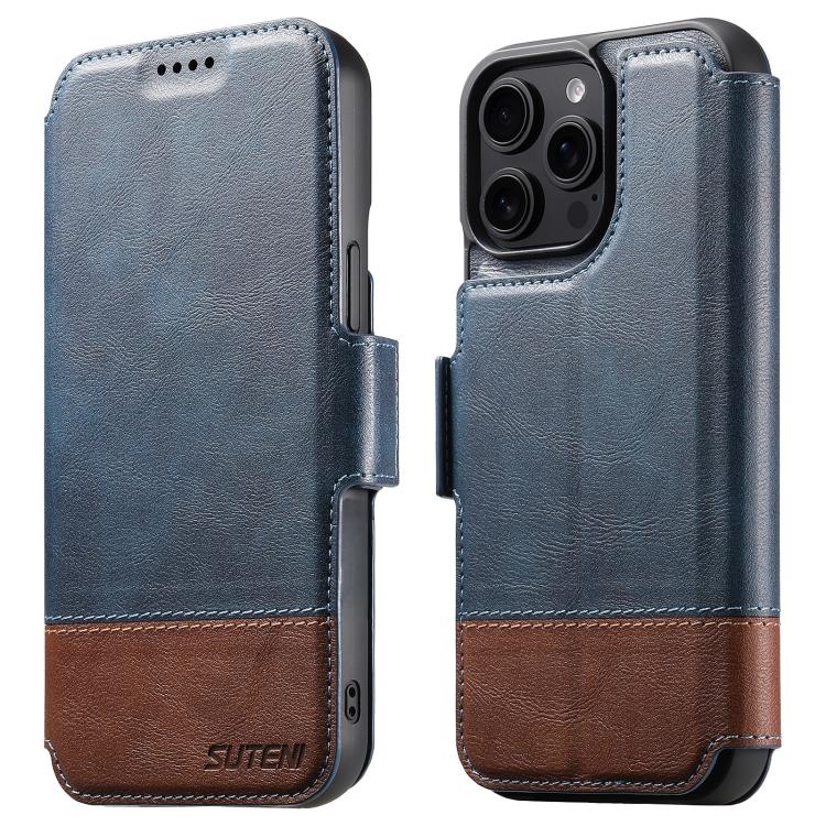 Suteni Q06 2-in-1 Multi-function Detachable Wallet MagSafe Phone Case