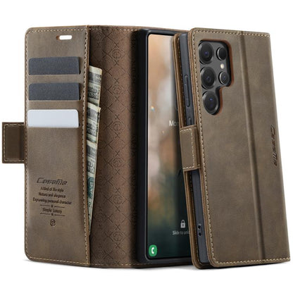 CaseMe 033 Calf Leather Lining Microfibre RFID Blocking Phone Case, For Samsung Galaxy Z Fold7 5G, For Samsung Galaxy Z Filp7 5G, For Samsung Galaxy S25 Edge, For Samsung Galaxy A56 5G, For Samsung Galaxy A26, For Samsung Galaxy A36 5G                 ...