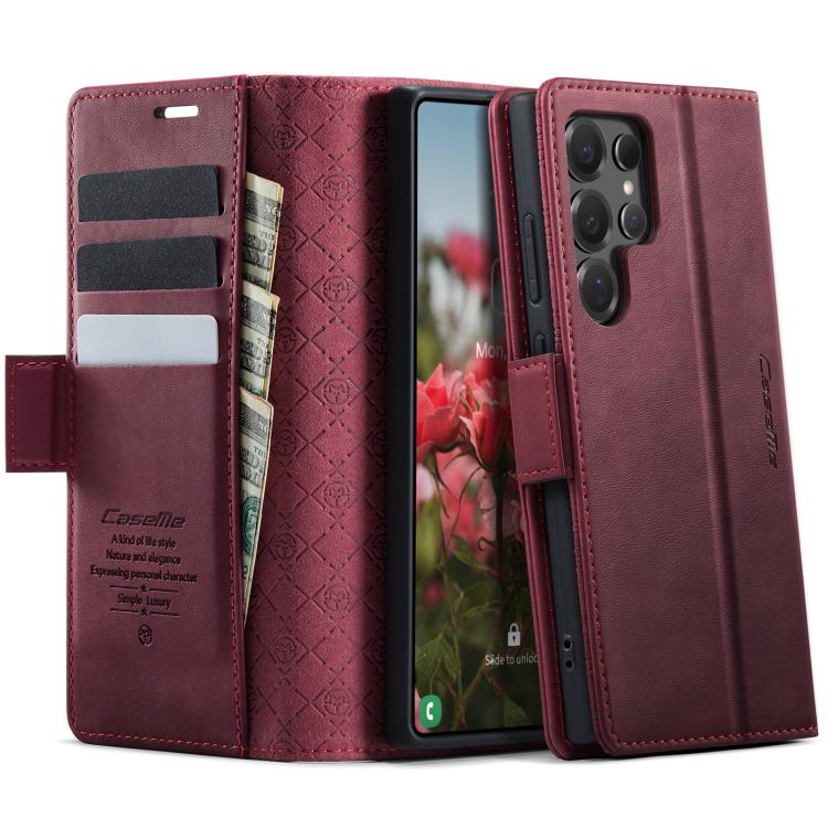 CaseMe 033 Calf Leather Lining Microfibre RFID Blocking Phone Case, For Samsung Galaxy Z Fold7 5G, For Samsung Galaxy Z Filp7 5G, For Samsung Galaxy S25 Edge, For Samsung Galaxy A56 5G, For Samsung Galaxy A26, For Samsung Galaxy A36 5G                 ...