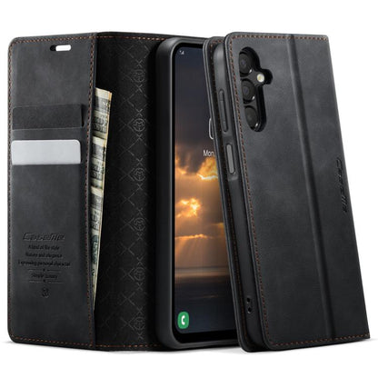 CaseMe 033 Calf Leather Lining Microfibre RFID Blocking Phone Case, For Samsung Galaxy Z Fold7 5G, For Samsung Galaxy Z Filp7 5G, For Samsung Galaxy S25 Edge, For Samsung Galaxy A56 5G, For Samsung Galaxy A26, For Samsung Galaxy A36 5G                 ...