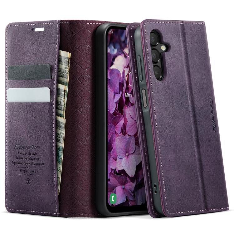 CaseMe 033 Calf Leather Lining Microfibre RFID Blocking Phone Case, For Samsung Galaxy Z Fold7 5G, For Samsung Galaxy Z Filp7 5G, For Samsung Galaxy S25 Edge, For Samsung Galaxy A56 5G, For Samsung Galaxy A26, For Samsung Galaxy A36 5G                 ...