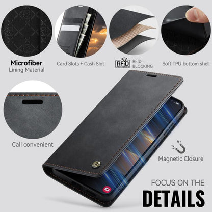 CaseMe 033 Calf Leather Lining Microfibre RFID Blocking Phone Case, For Samsung Galaxy A35 5G, For Samsung Galaxy S24 Ultra 5G, For Samsung Galaxy A15, For Samsung Galaxy A25, For Samsung Galaxy S23 FE 5G, For Samsung Galaxy A24 4G                     ...