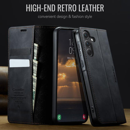 CaseMe 033 Calf Leather Lining Microfibre RFID Blocking Phone Case, For Samsung Galaxy A35 5G, For Samsung Galaxy S24 Ultra 5G, For Samsung Galaxy A15, For Samsung Galaxy A25, For Samsung Galaxy S23 FE 5G, For Samsung Galaxy A24 4G                     ...