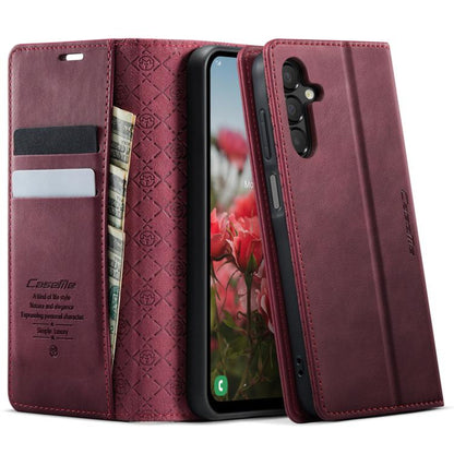 CaseMe 033 Calf Leather Lining Microfibre RFID Blocking Phone Case, For Samsung Galaxy A35 5G, For Samsung Galaxy S24 Ultra 5G, For Samsung Galaxy A15, For Samsung Galaxy A25, For Samsung Galaxy S23 FE 5G, For Samsung Galaxy A24 4G                     ...