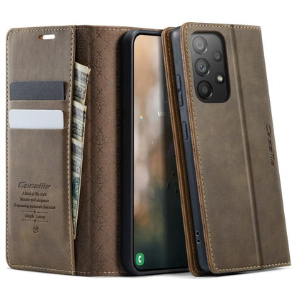 CaseMe 033 Calf Leather Lining Microfibre RFID Blocking Phone Case, For Samsung Galaxy S23+ 5G, For Samsung Galaxy S23 5G, For Samsung Galaxy A12 5G, For Samsung Galaxy S20 FE, For Samsung Galaxy A23 / M23, For Samsung Galaxy A53                       ...