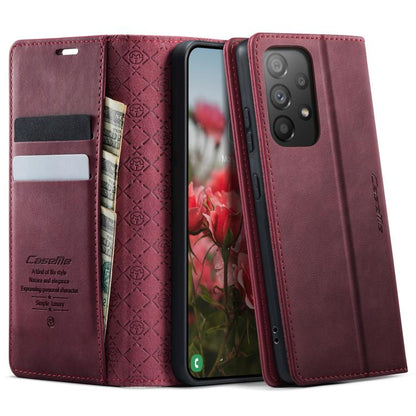 CaseMe 033 Calf Leather Lining Microfibre RFID Blocking Phone Case, For Samsung Galaxy S23+ 5G, For Samsung Galaxy S23 5G, For Samsung Galaxy A12 5G, For Samsung Galaxy S20 FE, For Samsung Galaxy A23 / M23, For Samsung Galaxy A53                       ...