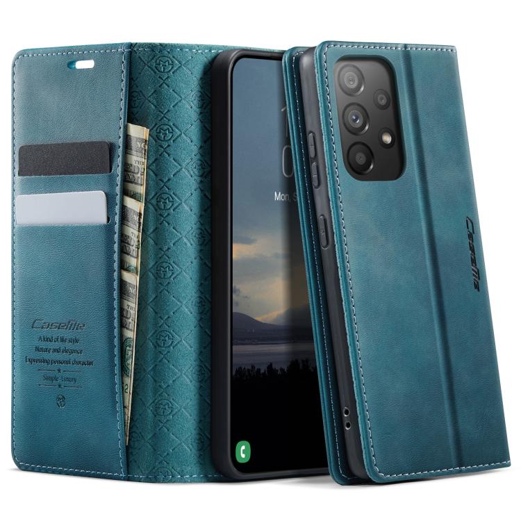 CaseMe 033 Calf Leather Lining Microfibre RFID Blocking Phone Case, For Samsung Galaxy S23+ 5G, For Samsung Galaxy S23 5G, For Samsung Galaxy A12 5G, For Samsung Galaxy S20 FE, For Samsung Galaxy A23 / M23, For Samsung Galaxy A53                       ...