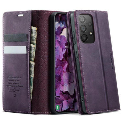 CaseMe 033 Calf Leather Lining Microfibre RFID Blocking Phone Case, For Samsung Galaxy S23+ 5G, For Samsung Galaxy S23 5G, For Samsung Galaxy A12 5G, For Samsung Galaxy S20 FE, For Samsung Galaxy A23 / M23, For Samsung Galaxy A53                       ...