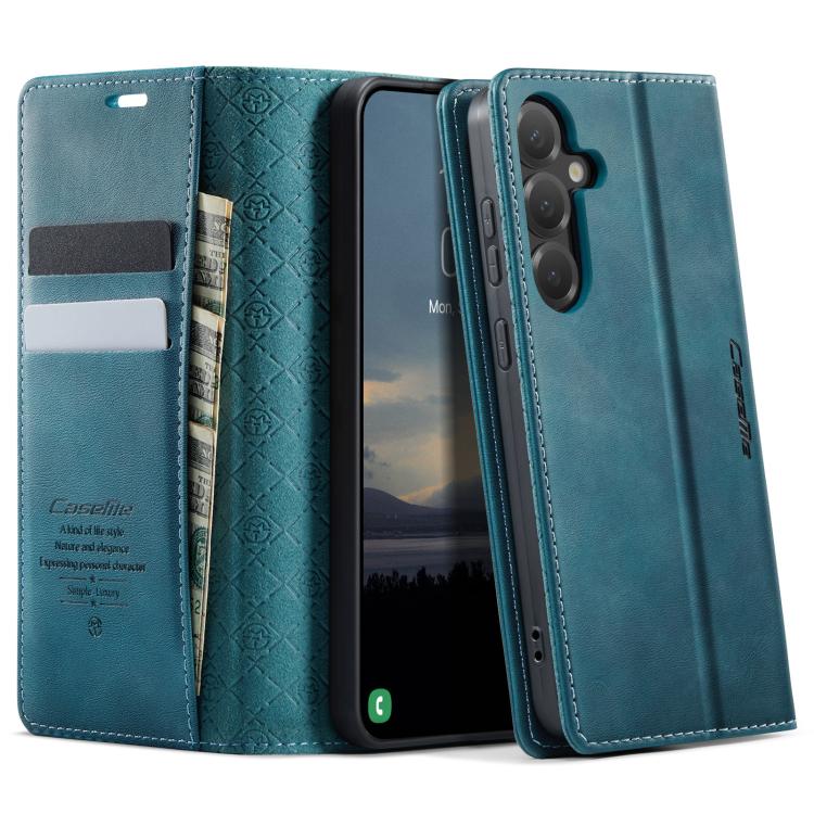 CaseMe 033 Calf Leather Lining Microfibre RFID Blocking Phone Case, For Samsung Galaxy A51, For Samsung Galaxy Note10+, For Samsung Galaxy S10+, For Samsung Galaxy S10, For Samsung Galaxy A17, For Samsung Galaxy S24 / S25 5G                            ...