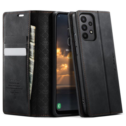 CaseMe 033 Calf Leather Lining Microfibre RFID Blocking Phone Case, For Samsung Galaxy S23+ 5G, For Samsung Galaxy S23 5G, For Samsung Galaxy A12 5G, For Samsung Galaxy S20 FE, For Samsung Galaxy A23 / M23, For Samsung Galaxy A53                       ...