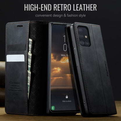CaseMe 033 Calf Leather Lining Microfibre RFID Blocking Phone Case, For Samsung Galaxy A51, For Samsung Galaxy Note10+, For Samsung Galaxy S10+, For Samsung Galaxy S10, For Samsung Galaxy A17, For Samsung Galaxy S24 / S25 5G                            ...