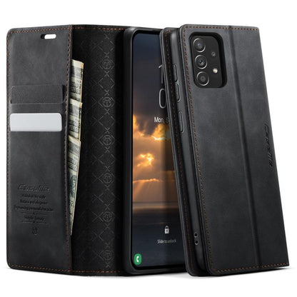 CaseMe 033 Calf Leather Lining Microfibre RFID Blocking Phone Case, For Samsung Galaxy A52 / A52s 5G, For Samsung Galaxy A50s / A30s
