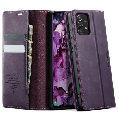 CaseMe 033 Calf Leather Lining Microfibre RFID Blocking Phone Case, For Samsung Galaxy A52 / A52s 5G, For Samsung Galaxy A50s / A30s