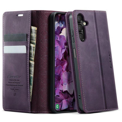 CaseMe 033 Calf Leather Lining Microfibre RFID Blocking Phone Case, For Samsung Galaxy A51, For Samsung Galaxy Note10+, For Samsung Galaxy S10+, For Samsung Galaxy S10, For Samsung Galaxy A17, For Samsung Galaxy S24 / S25 5G                            ...