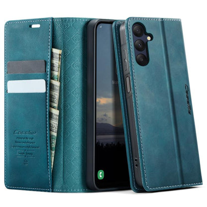 CaseMe 033 Calf Leather Lining Microfibre RFID Blocking Phone Case, For Samsung Galaxy A35 5G, For Samsung Galaxy S24 Ultra 5G, For Samsung Galaxy A15, For Samsung Galaxy A25, For Samsung Galaxy S23 FE 5G, For Samsung Galaxy A24 4G                     ...