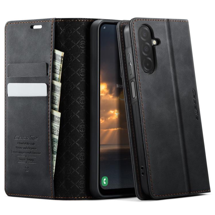 CaseMe 033 Calf Leather Lining Microfibre RFID Blocking Phone Case, For Samsung Galaxy Z Fold7 5G, For Samsung Galaxy Z Filp7 5G, For Samsung Galaxy S25 Edge, For Samsung Galaxy A56 5G, For Samsung Galaxy A26, For Samsung Galaxy A36 5G                 ...