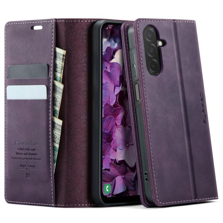 CaseMe 033 Calf Leather Lining Microfibre RFID Blocking Phone Case, For Samsung Galaxy Z Fold7 5G, For Samsung Galaxy Z Filp7 5G, For Samsung Galaxy S25 Edge, For Samsung Galaxy A56 5G, For Samsung Galaxy A26, For Samsung Galaxy A36 5G                 ...