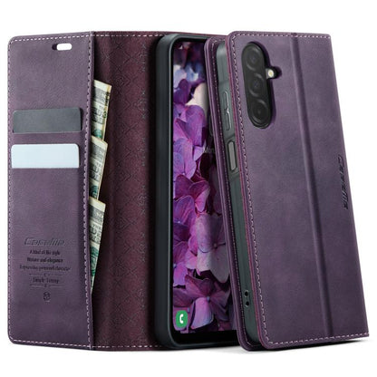 CaseMe 033 Calf Leather Lining Microfibre RFID Blocking Phone Case, For Samsung Galaxy Z Fold7 5G, For Samsung Galaxy Z Filp7 5G, For Samsung Galaxy S25 Edge, For Samsung Galaxy A56 5G, For Samsung Galaxy A26, For Samsung Galaxy A36 5G                 ...