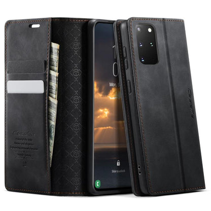 CaseMe 033 Calf Leather Lining Microfibre RFID Blocking Phone Case, For Samsung Galaxy S22 5G, For Samsung Galaxy S21 FE 5G, For Samsung Galaxy S21 5G, For Samsung Galaxy S21+ 5G, For Samsung Galaxy S21 Ultra 5G, For Samsung Galaxy Note20 Ultra        ...