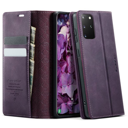 CaseMe 033 Calf Leather Lining Microfibre RFID Blocking Phone Case, For Samsung Galaxy S22 5G, For Samsung Galaxy S21 FE 5G, For Samsung Galaxy S21 5G, For Samsung Galaxy S21+ 5G, For Samsung Galaxy S21 Ultra 5G, For Samsung Galaxy Note20 Ultra        ...