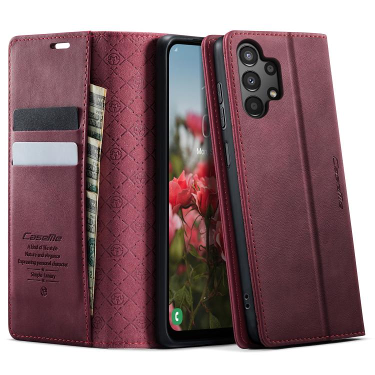 CaseMe 033 Calf Leather Lining Microfibre RFID Blocking Phone Case, For Samsung Galaxy A51, For Samsung Galaxy Note10+, For Samsung Galaxy S10+, For Samsung Galaxy S10, For Samsung Galaxy A17, For Samsung Galaxy S24 / S25 5G                            ...