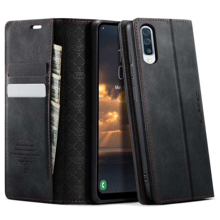 CaseMe 033 Calf Leather Lining Microfibre RFID Blocking Phone Case, For Samsung Galaxy A52 / A52s 5G, For Samsung Galaxy A50s / A30s