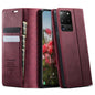 CaseMe 033 Calf Leather Lining Microfibre RFID Blocking Phone Case, For Samsung Galaxy S22 5G, For Samsung Galaxy S21 FE 5G, For Samsung Galaxy S21 5G, For Samsung Galaxy S21+ 5G, For Samsung Galaxy S21 Ultra 5G, For Samsung Galaxy Note20 Ultra        ...