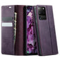 CaseMe 033 Calf Leather Lining Microfibre RFID Blocking Phone Case, For Samsung Galaxy S22 5G, For Samsung Galaxy S21 FE 5G, For Samsung Galaxy S21 5G, For Samsung Galaxy S21+ 5G, For Samsung Galaxy S21 Ultra 5G, For Samsung Galaxy Note20 Ultra        ...