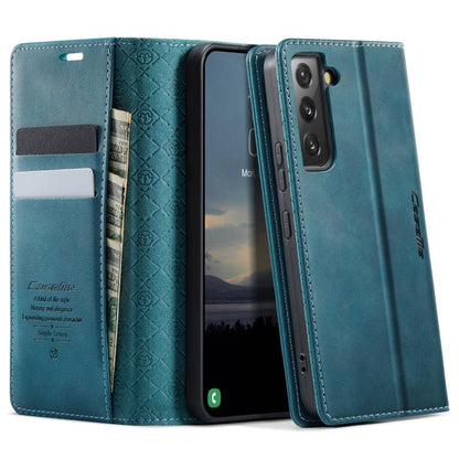 CaseMe 033 Calf Leather Lining Microfibre RFID Blocking Phone Case, For Samsung Galaxy S22 5G, For Samsung Galaxy S21 FE 5G, For Samsung Galaxy S21 5G, For Samsung Galaxy S21+ 5G, For Samsung Galaxy S21 Ultra 5G, For Samsung Galaxy Note20 Ultra        ...