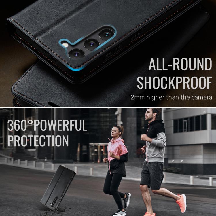 CaseMe 033 Calf Leather Lining Microfibre RFID Blocking Phone Case, For Samsung Galaxy S23+ 5G, For Samsung Galaxy S23 5G, For Samsung Galaxy A12 5G, For Samsung Galaxy S20 FE, For Samsung Galaxy A23 / M23, For Samsung Galaxy A53                       ...