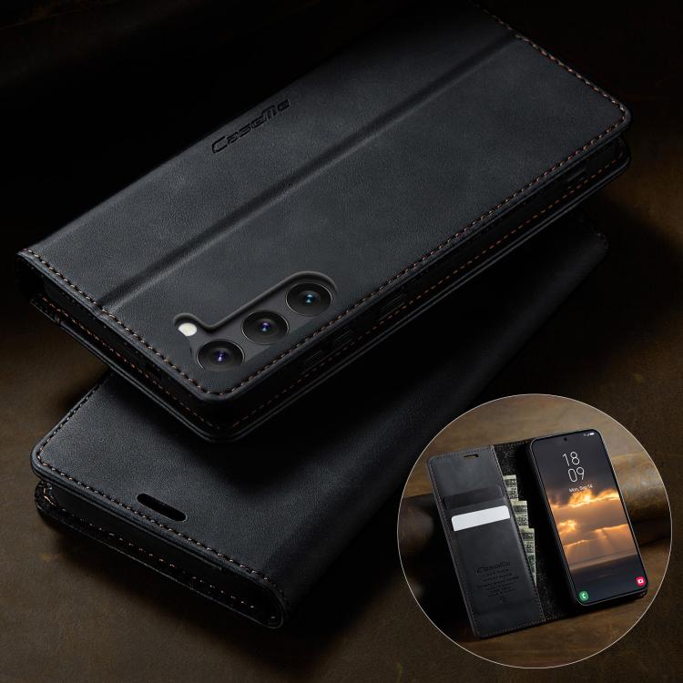 CaseMe 033 Calf Leather Lining Microfibre RFID Blocking Phone Case, For Samsung Galaxy S23+ 5G, For Samsung Galaxy S23 5G, For Samsung Galaxy A12 5G, For Samsung Galaxy S20 FE, For Samsung Galaxy A23 / M23, For Samsung Galaxy A53                       ...