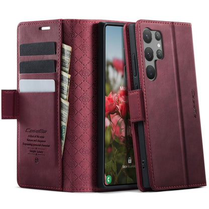 CaseMe 033 Calf Leather Lining Microfibre RFID Blocking Phone Case, For Samsung Galaxy A35 5G, For Samsung Galaxy S24 Ultra 5G, For Samsung Galaxy A15, For Samsung Galaxy A25, For Samsung Galaxy S23 FE 5G, For Samsung Galaxy A24 4G                     ...
