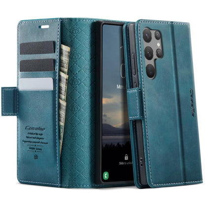 CaseMe 033 Calf Leather Lining Microfibre RFID Blocking Phone Case, For Samsung Galaxy A35 5G, For Samsung Galaxy S24 Ultra 5G, For Samsung Galaxy A15, For Samsung Galaxy A25, For Samsung Galaxy S23 FE 5G, For Samsung Galaxy A24 4G                     ...