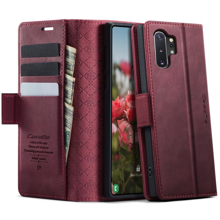 CaseMe 033 Calf Leather Lining Microfibre RFID Blocking Phone Case, For Samsung Galaxy A51, For Samsung Galaxy Note10+, For Samsung Galaxy S10+, For Samsung Galaxy S10, For Samsung Galaxy A17, For Samsung Galaxy S24 / S25 5G                            ...
