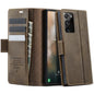 CaseMe 033 Calf Leather Lining Microfibre RFID Blocking Phone Case, For Samsung Galaxy S22 5G, For Samsung Galaxy S21 FE 5G, For Samsung Galaxy S21 5G, For Samsung Galaxy S21+ 5G, For Samsung Galaxy S21 Ultra 5G, For Samsung Galaxy Note20 Ultra        ...