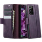 CaseMe 033 Calf Leather Lining Microfibre RFID Blocking Phone Case, For Samsung Galaxy S22 5G, For Samsung Galaxy S21 FE 5G, For Samsung Galaxy S21 5G, For Samsung Galaxy S21+ 5G, For Samsung Galaxy S21 Ultra 5G, For Samsung Galaxy Note20 Ultra        ...