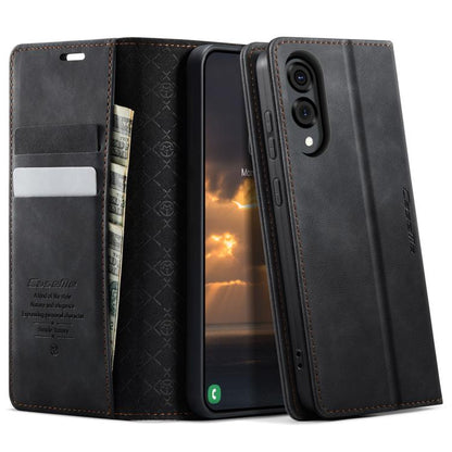 CaseMe 033 Calf Leather Lining Microfibre RFID Blocking Phone Case, For Samsung Galaxy Z Fold7 5G, For Samsung Galaxy Z Filp7 5G, For Samsung Galaxy S25 Edge, For Samsung Galaxy A56 5G, For Samsung Galaxy A26, For Samsung Galaxy A36 5G                 ...